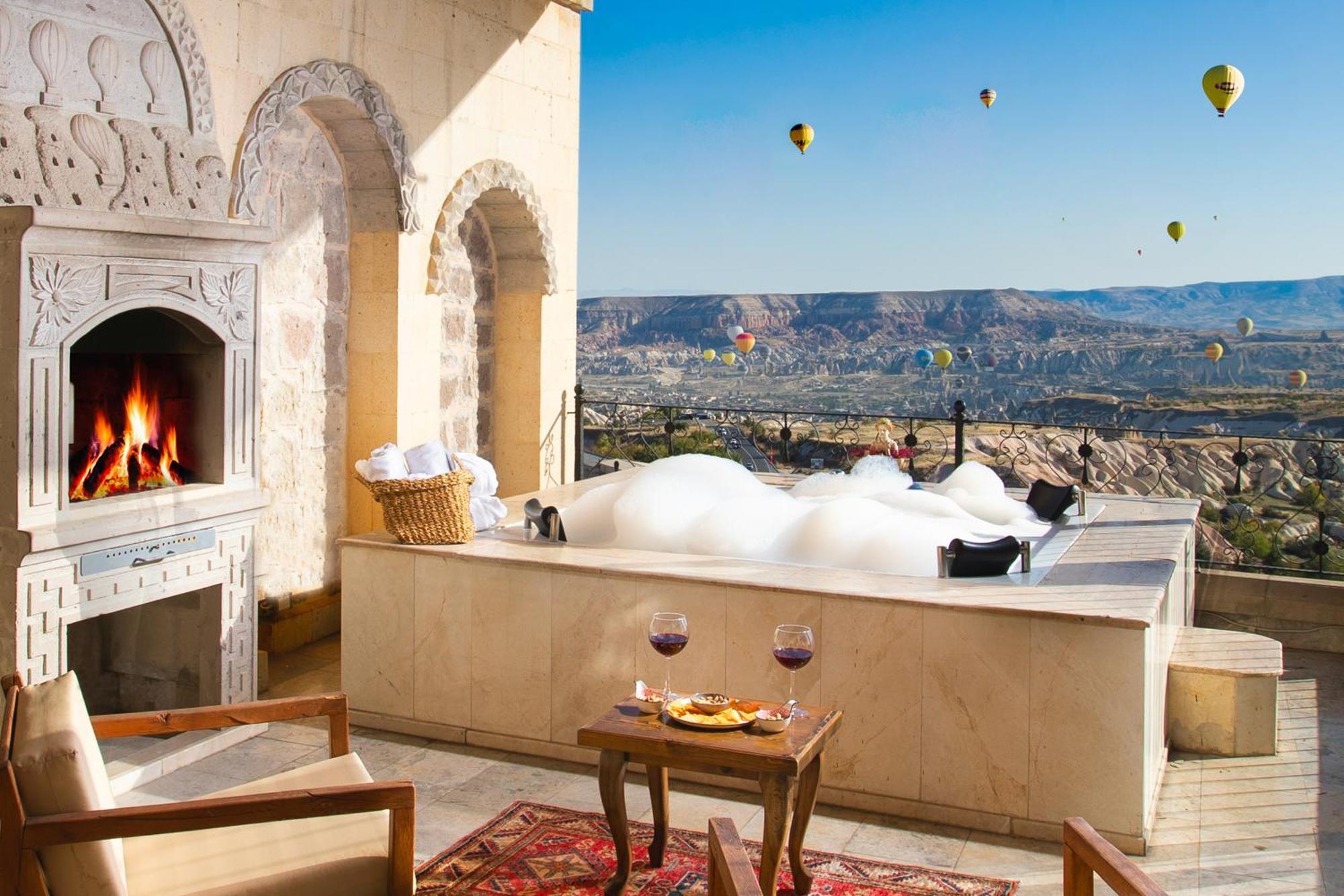 Simera In Cappadocia - Special Class - Best View Rooftop Hotell Üçhisar Eksteriør bilde