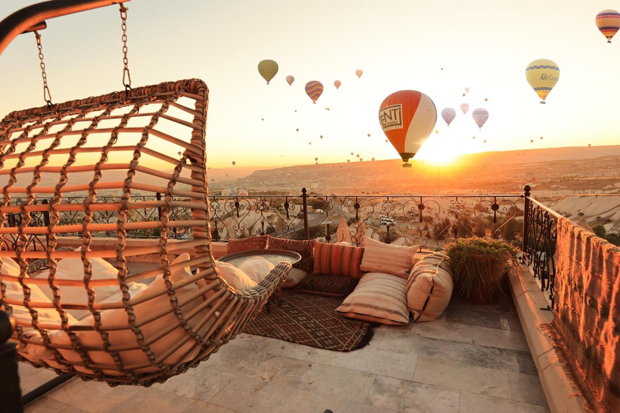 Simera In Cappadocia - Special Class - Best View Rooftop Hotell Üçhisar Eksteriør bilde